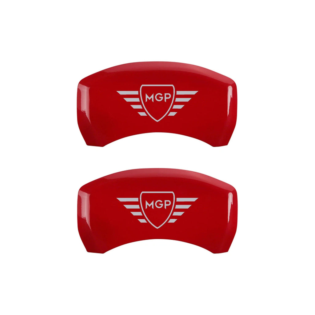 Caliper Covers Set of 4 for 2023-2025 GMC Canyon (Red)