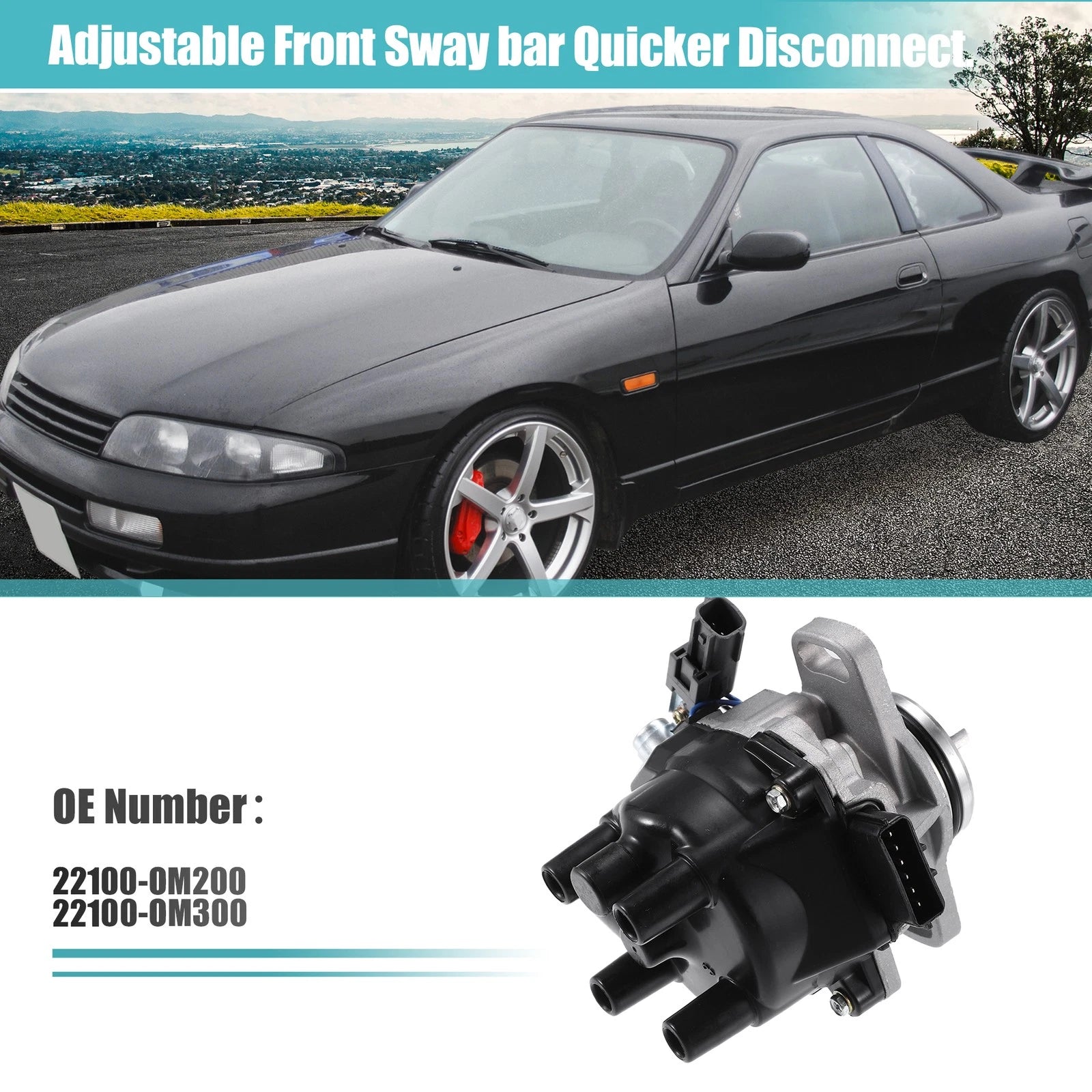 Replacement Ignition Distributor for Nissan Sentra, 200SX (1995–1999) 222100-0M300