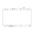 Replacement Plastic/Aluminum Radiator For 2018-2021 Honda Accord Sedan
