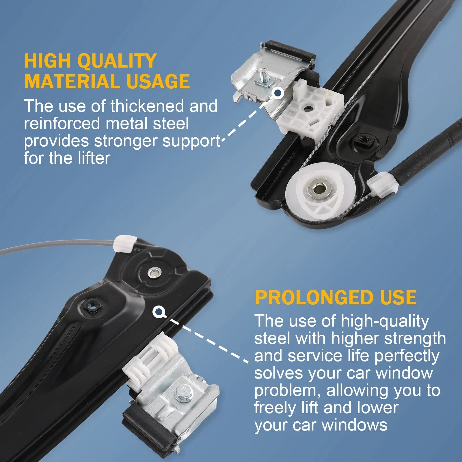 Front Right Window Regulator with Motor for Chevy Cruze (2011-2012)