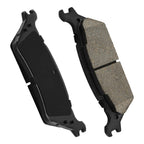 4x Rear Ceramic Brake Pads for Ford F-150 (2012–2020) with Manual Parking Brake