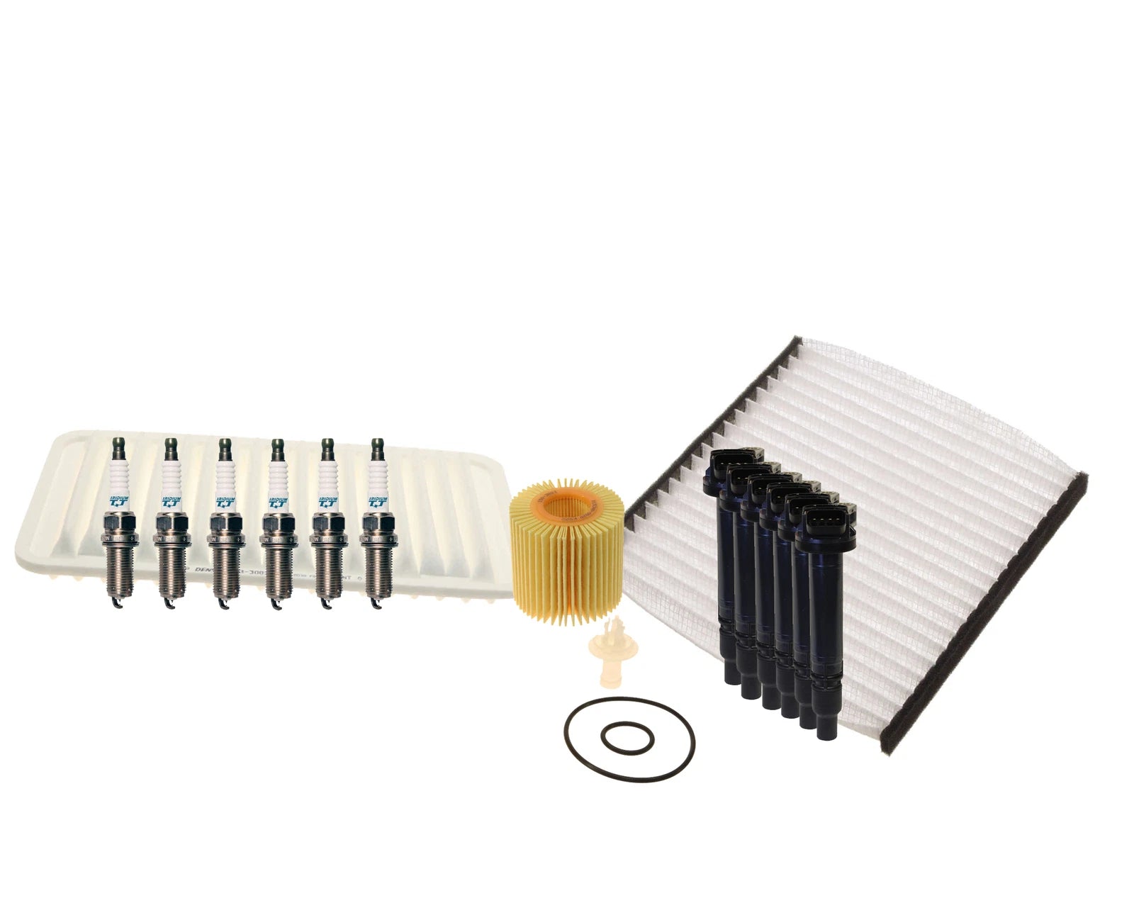 Set of 6 Denso Iridium TT Spark Plugs for Lexus Toyota 3.5 V6