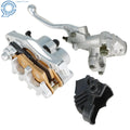 Front Master Cylinder Lever + Brake Caliper Pad for Honda XR250R (1996–2007)