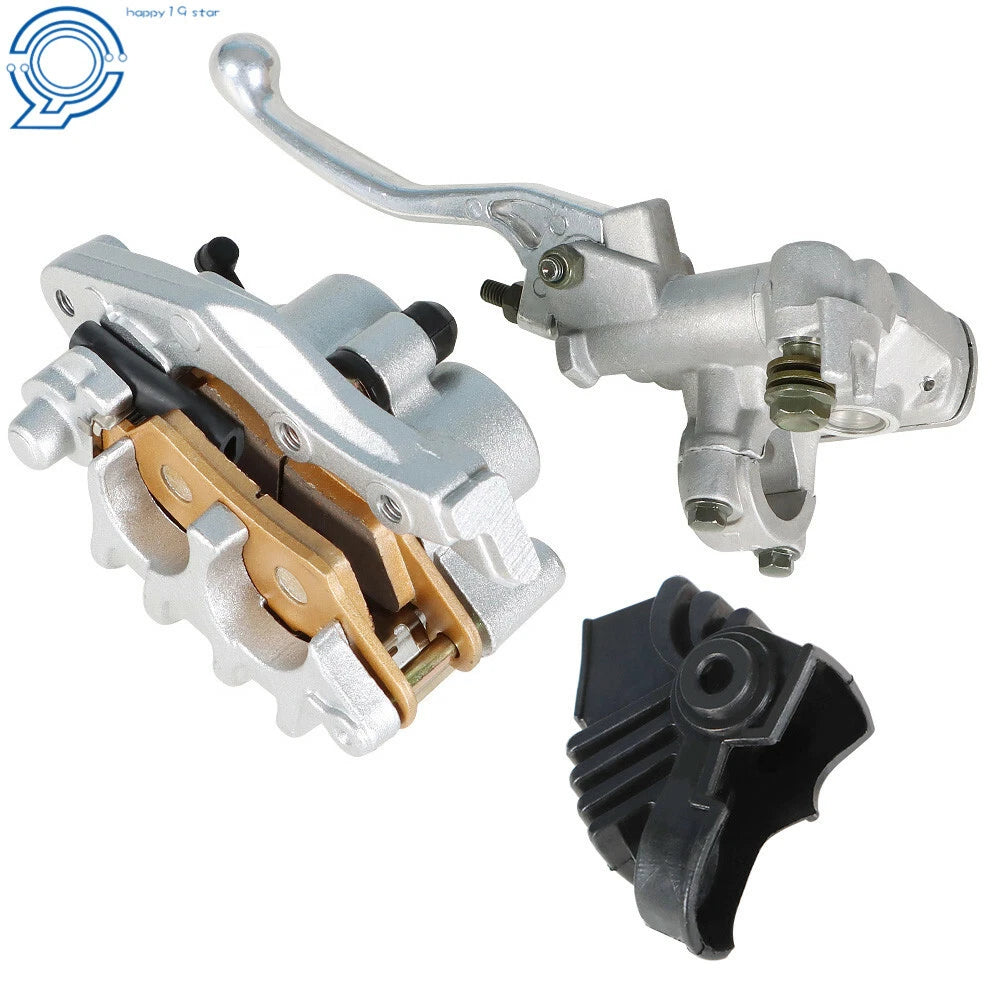 Front Master Cylinder Lever + Brake Caliper Pad for Honda XR250R (1996–2007)