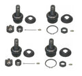 Set of 4 Moog Suspension Ball Joints for Chevrolet Dodge