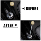 10" Shift Knob Aluminum Alloy Gear Shifter Lever M10x1.25 for Mitsubishi 