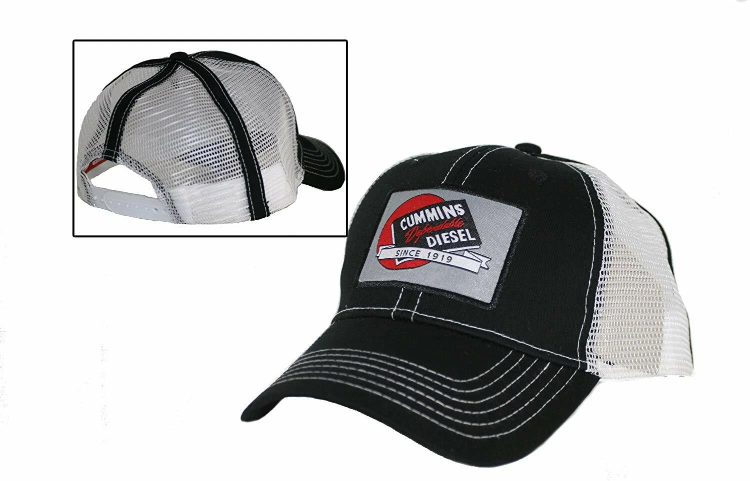 Cummins Trucker Hat for Trucks (Mesh, Red)