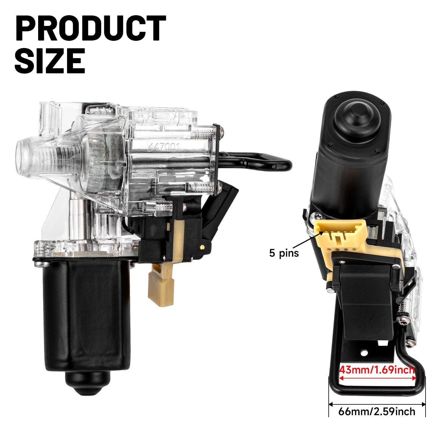 Trunk Lid Pulldown Motor for Chevy Pontiac Buick Cadillac Oldsmobile (1986–2002)