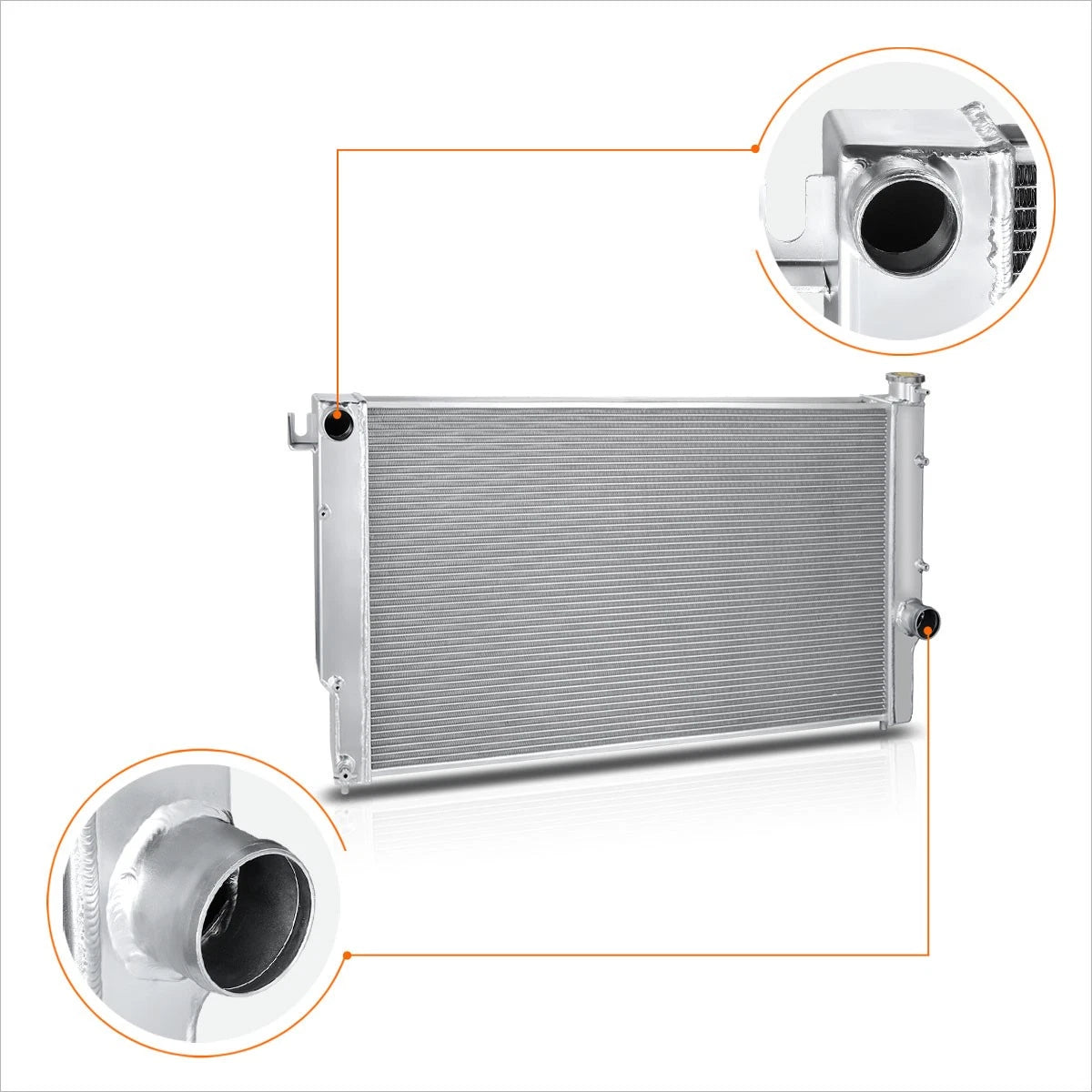Aluminum 3 Row Cooling Radiator for Dodge Ram 2500 3500 (1994–2002)