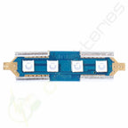 6X 36mm Blue LED Festoon 4-SMD-3030 Lights for Car Interior (Universal)