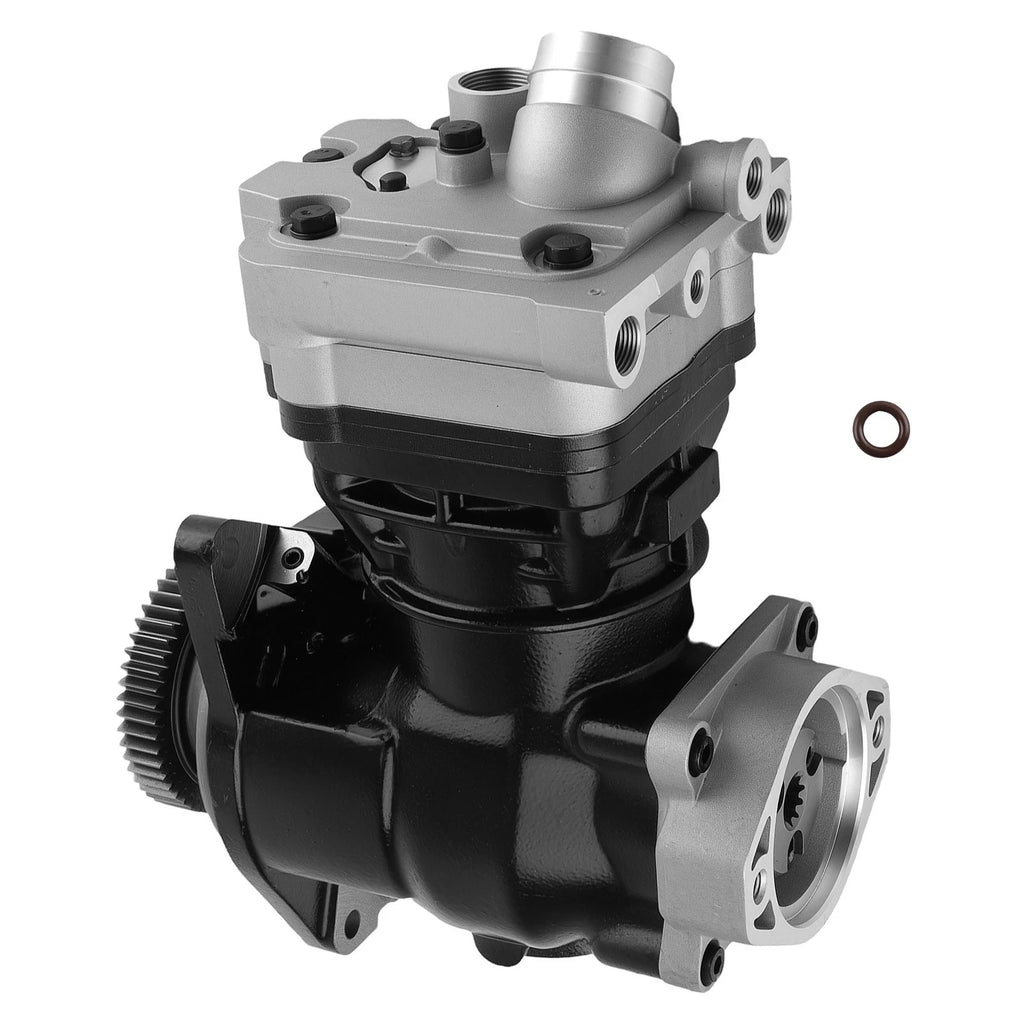 Air Compressor for Freightliner Detroit DD13 DD15 (2008-2015) Black