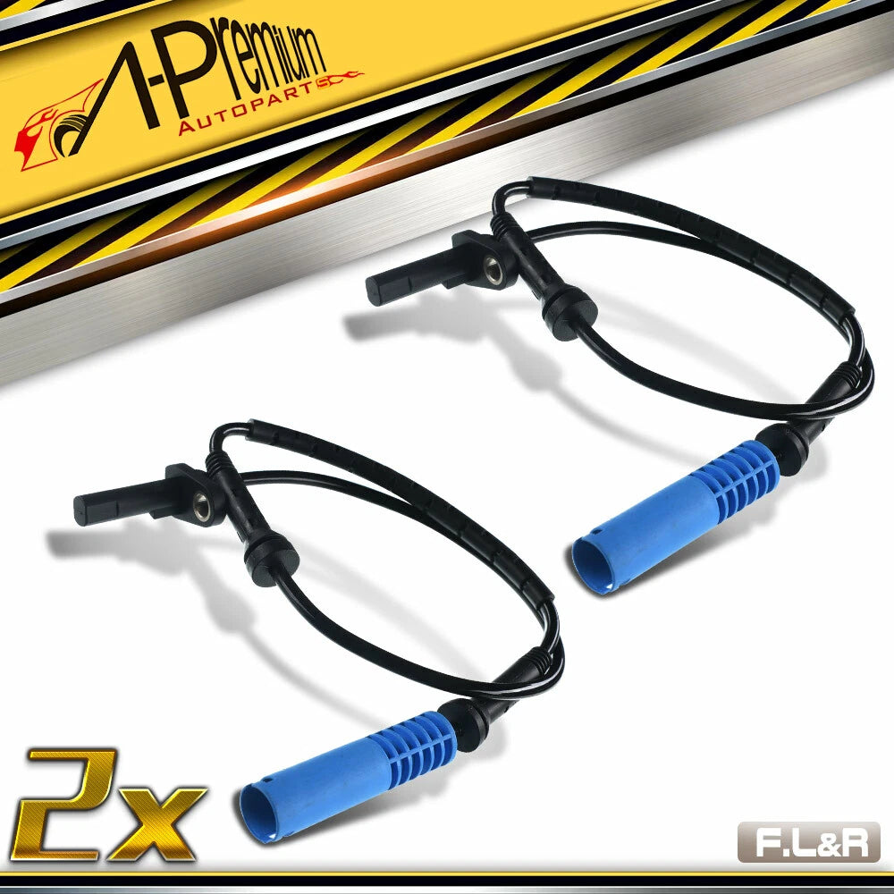 2X Front ABS Wheel Speed Sensor for BMW X5 (2003–2006)