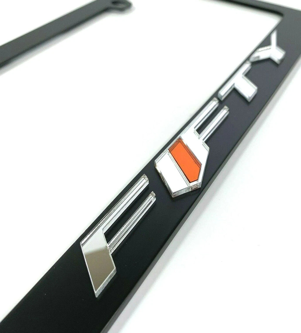 License Plate Frame Matte Black for Camaro Fifty (2010–2014)