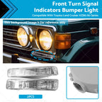 Front Turn Signal Indicators for Toyota Land Cruiser HZJ80 (1990–1997)
