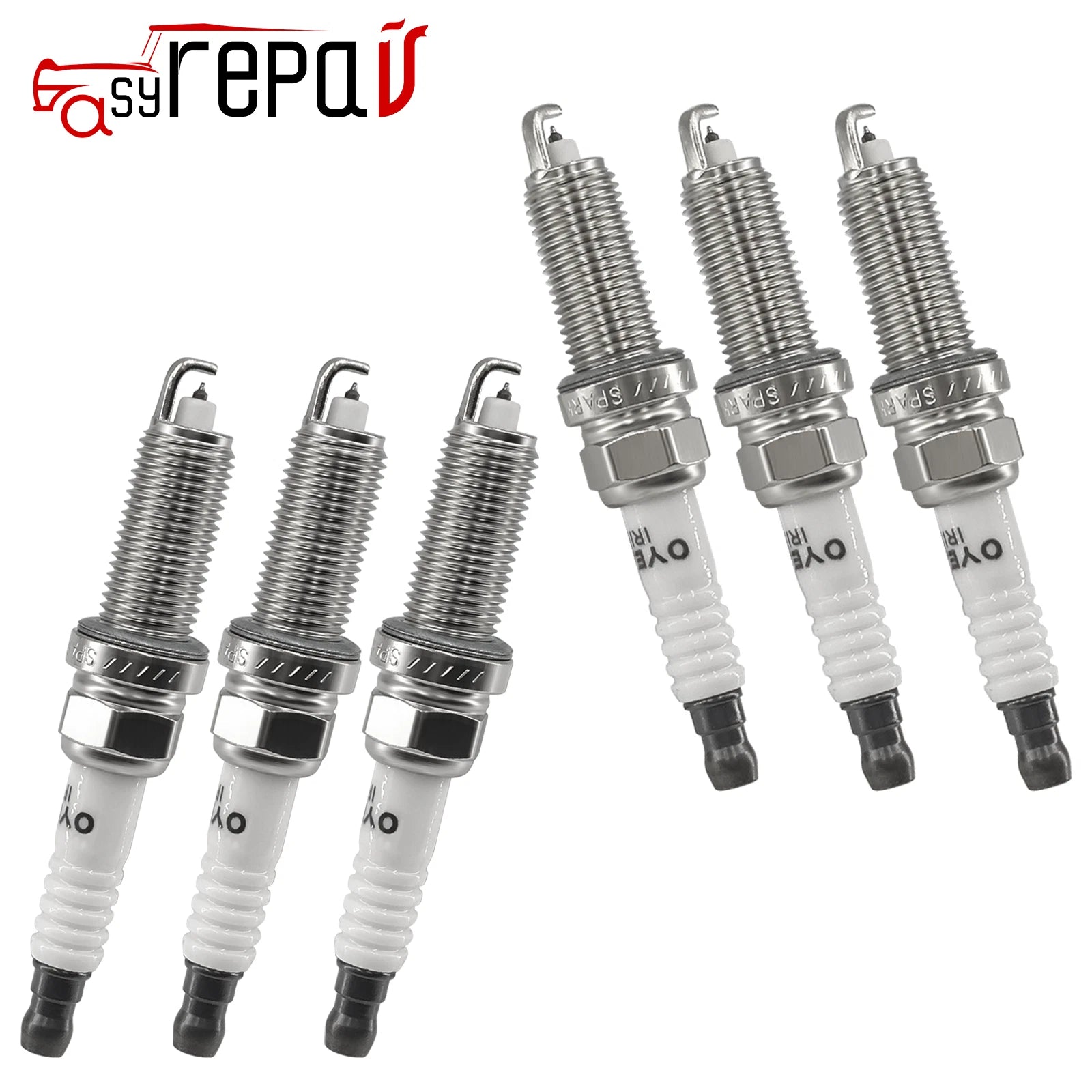 6X Iridium Spark Plugs for Infiniti EX35 FX35 FX50 G25 G35 M35 M45 Q40 Q70 (2007–2015)