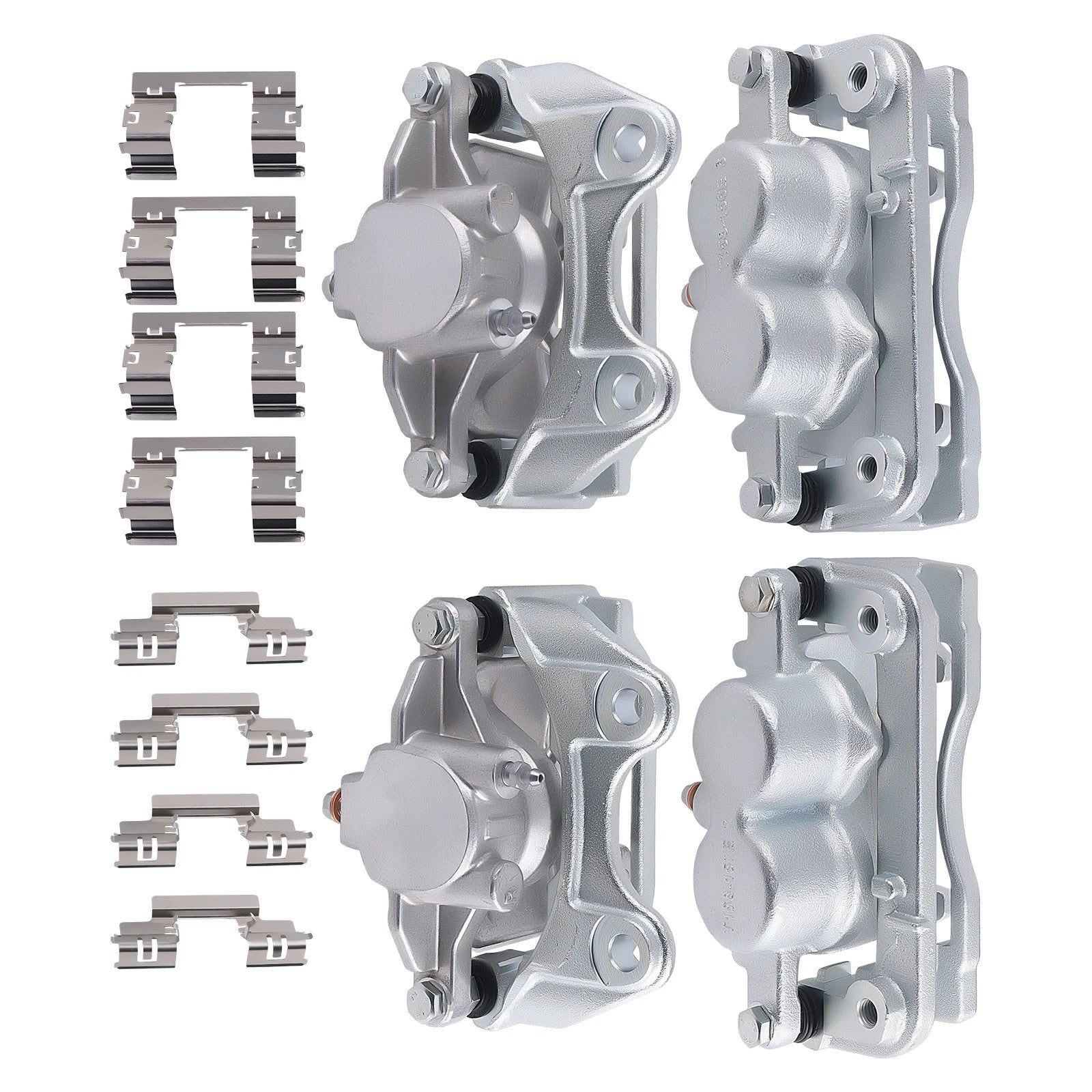 Front Rear Brake Calipers Pair for Cadillac Escalade ESV (2008–2020)
