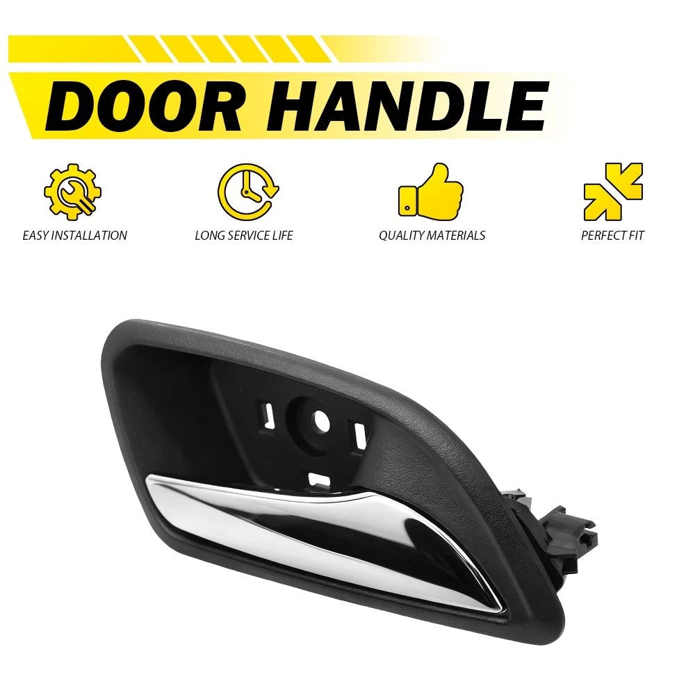 Interior Door Handle RH for Chevrolet Cruze (2011–2015) 1PC Black & Chrome