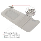 Left Driver Side Sun Visor for Toyota Venza (2009–2016) Light Gray
