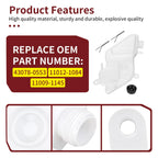 Cooling Radiator Tank w/ Cap for Kawasaki Ninja 650 EX650 (2012–2016) 43078-0553
