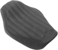 SADDLEMEN Knuckle Solo Seat for Harley FXD (2004–2005) Ribbed Black 804-04-0023