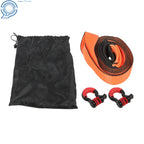 Recovery Tow Strap Kit with 2 Anti-Theft D-Ring Shackles (20')