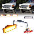 2PC Clear Sequential LED Front Signal Lights for Toyota 4Runner (1984–1989)