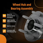 Rear Wheel Hub & Bearing Assembly for Chevrolet Trax (2013–2015)