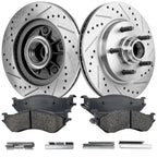 Front Brake Disc and Pad Kit for Ford F-150 (2004)