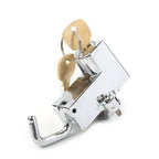 Chrome Motorcycle Helmet Lock for Harley-Davidson Softail, Road King, Fat Boy