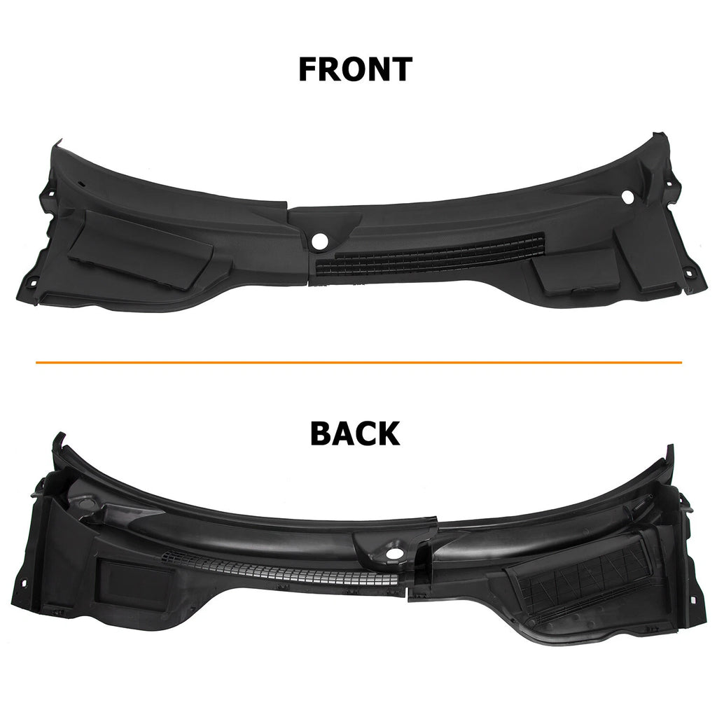Set of 2 Windshield Cowl Cover Grille for Mini Cooper R55 R56 R57 (2007–2015)