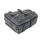 Universal Motorcycle Saddle Bag Luggage Tool Bag Left Side Black