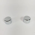 Chrome Short Rear Docking Hardware Cover Kit for Harley Softail & Dyna (2000–2023) 48218-10