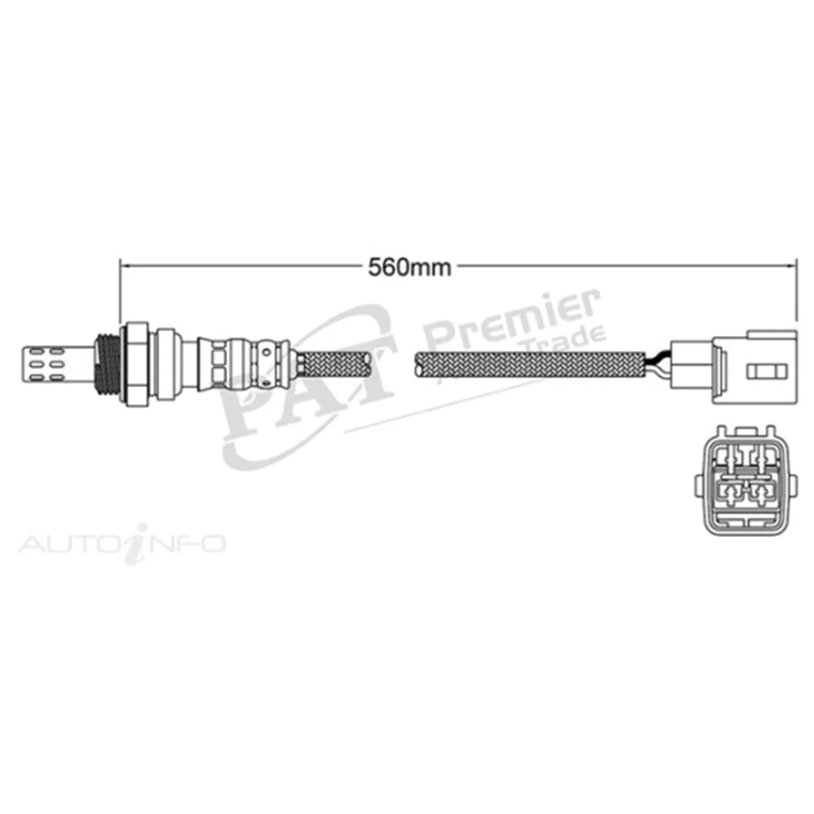 Pre Cat Oxygen O2 Sensor for Kia Cerato (2009 - 2013)