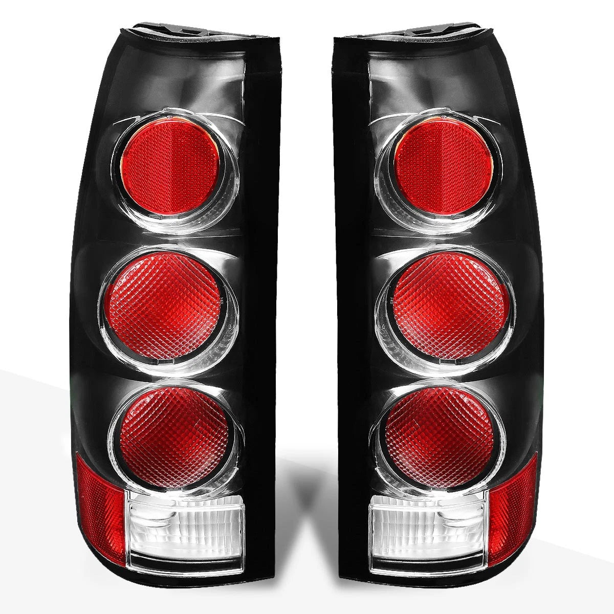 Altezza Euro Tail Light for Chevy C/K Pickup (1988–2000) Black