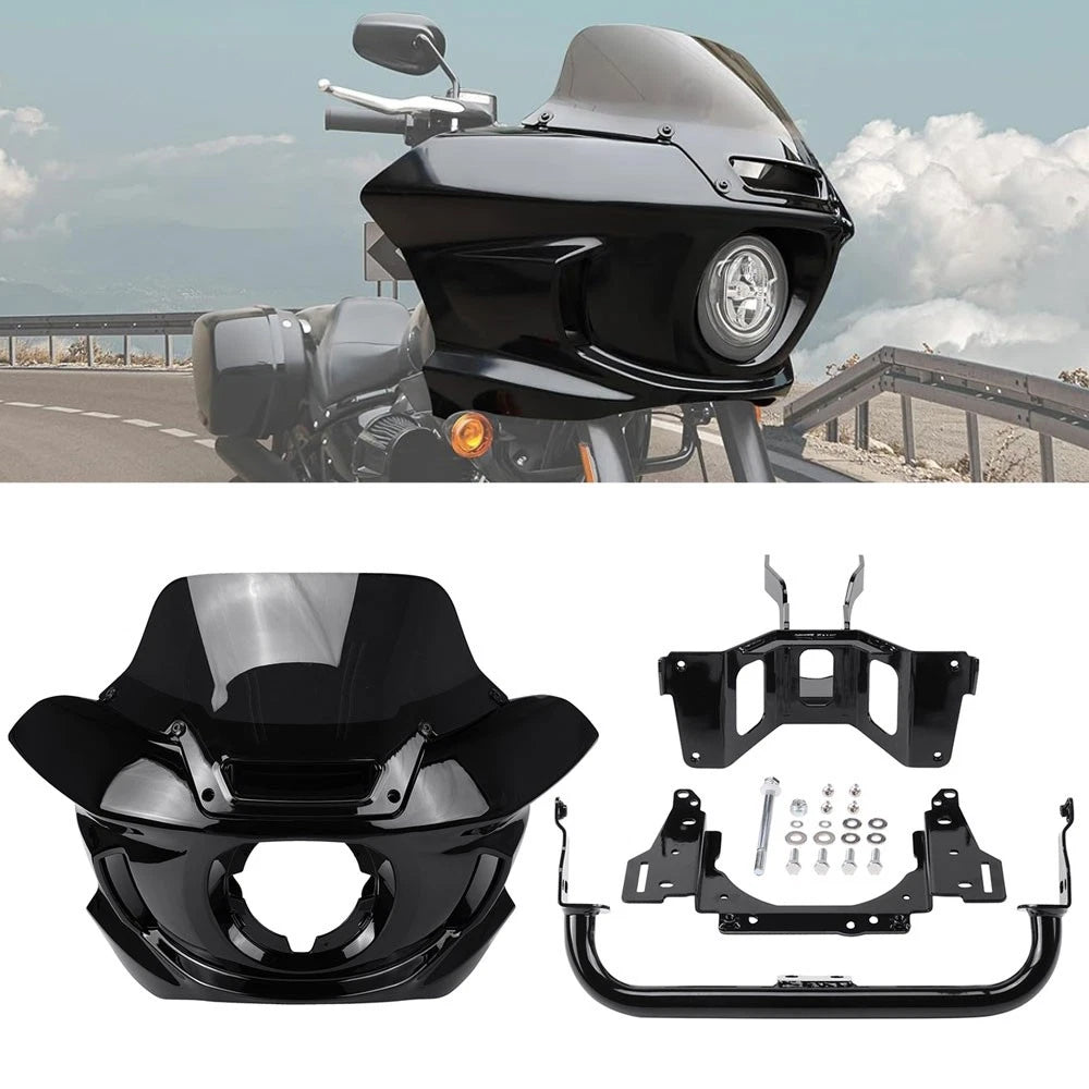 Headlight Fairing Lower Support Bracket for Harley Low Rider FXLR/S FXLRS