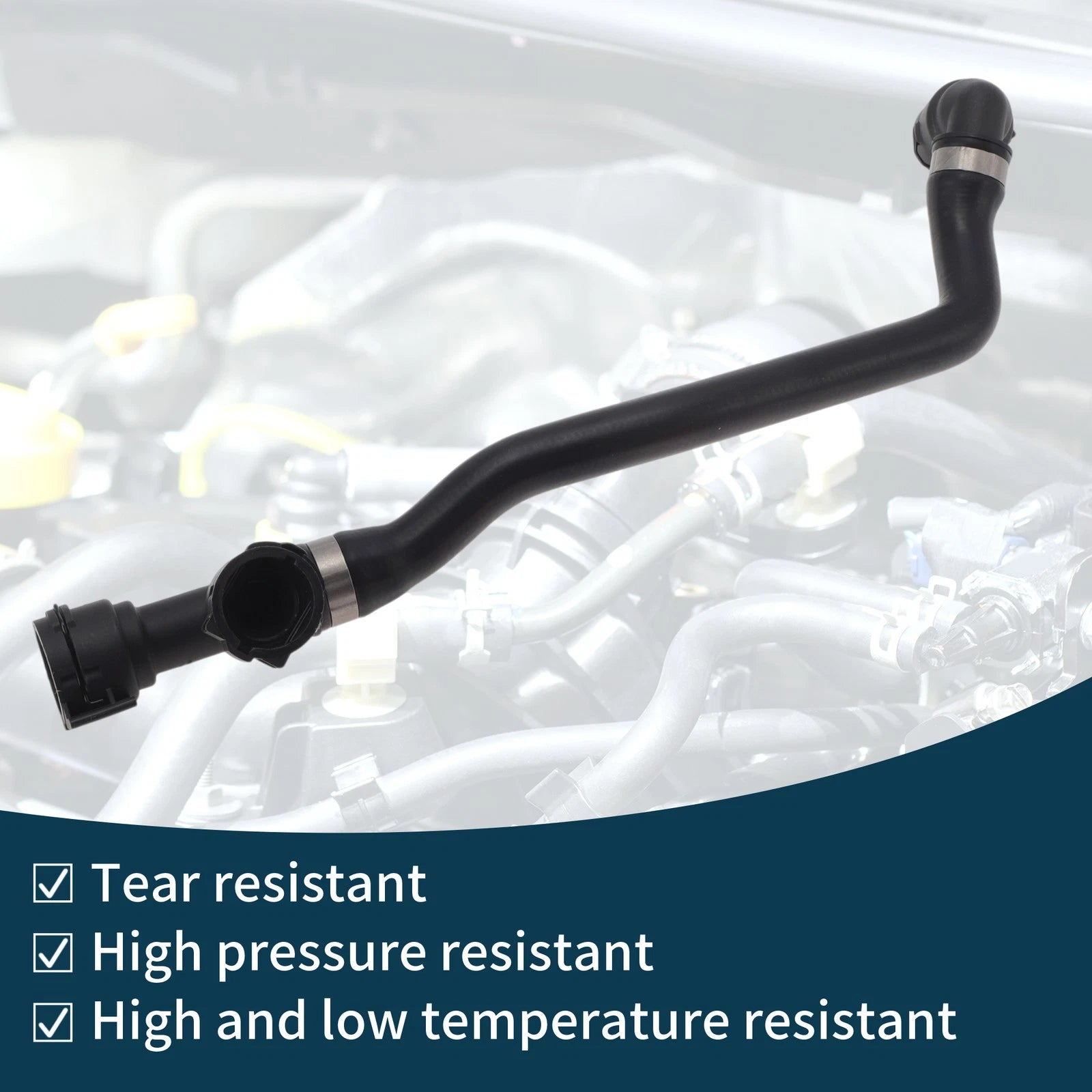 Radiator Hose No.17128602651 for BMW 530i (2017–2020)