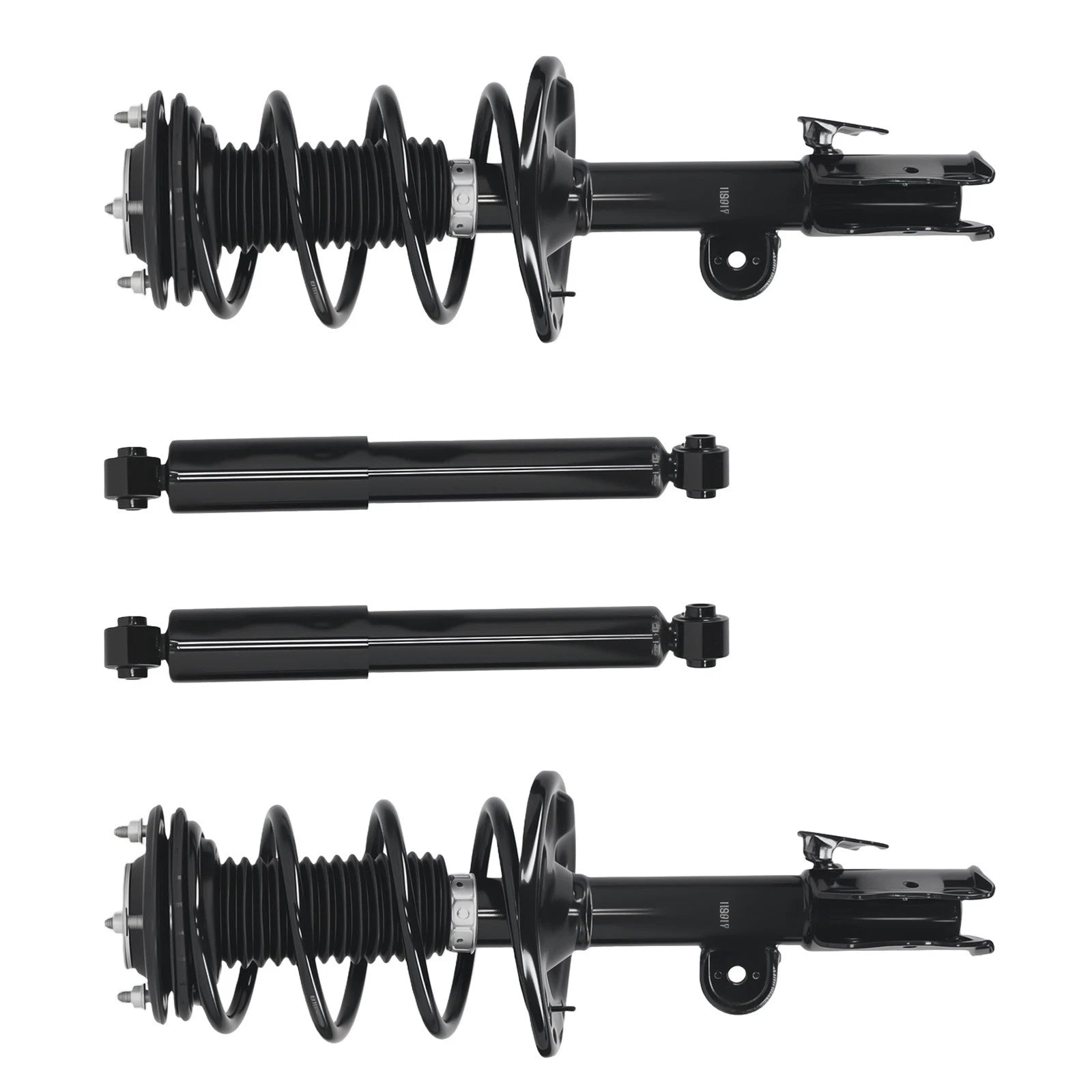 Set of 4 Quick Struts and Shock Absorbers for Toyota RAV4 (2013–2018)