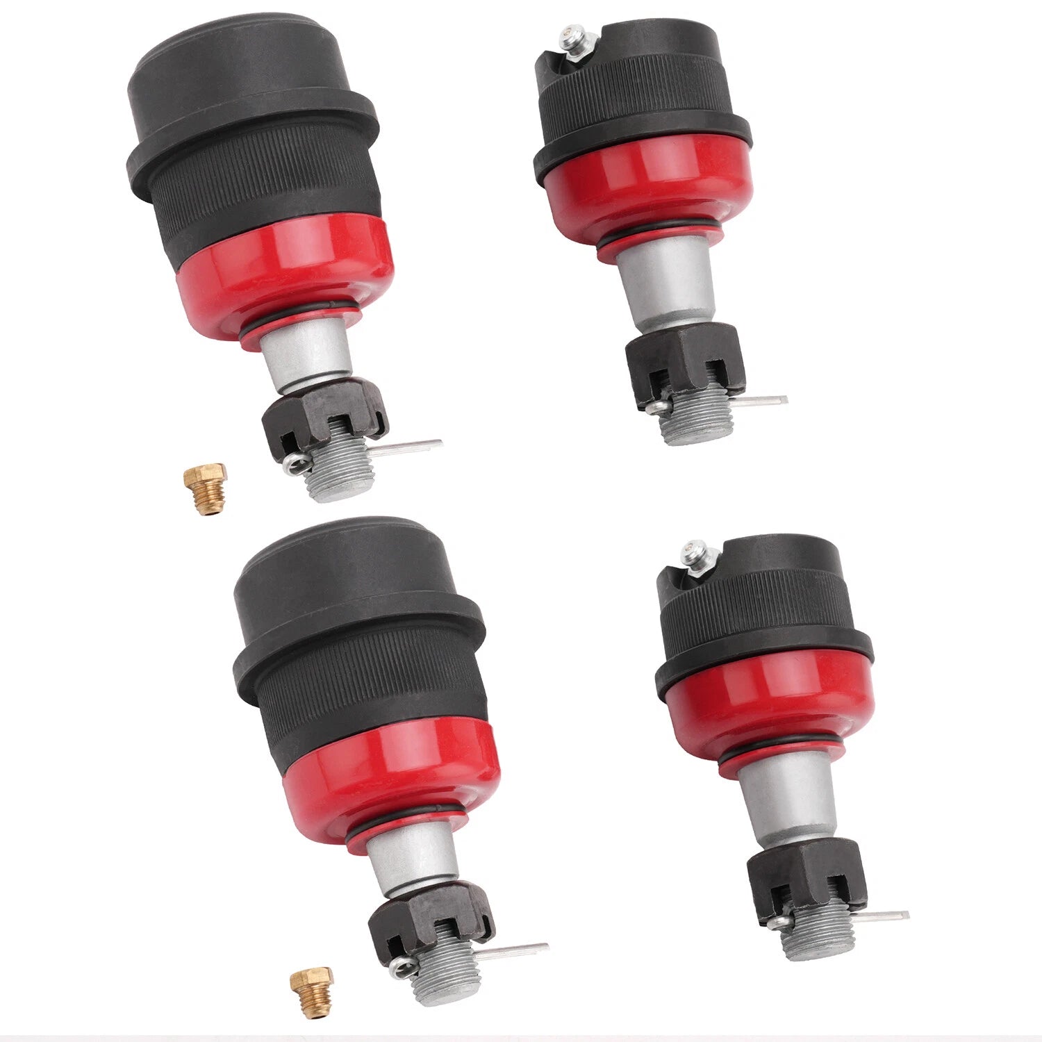 Set of 4 Ball Joints for Jeep Wrangler JK (2007–2018) Dana 30 & 44 Axles
