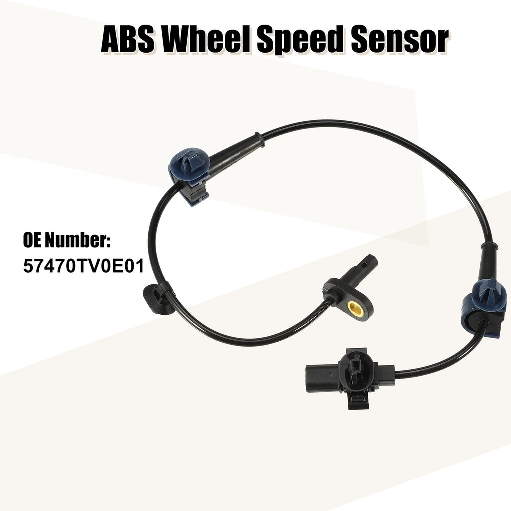 1pc ABS Wheel Speed Sensor No.57470TV0E01 for Honda Civic IX (2002–2012)