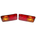 Left & Right Rear Bar Light Lamp Lense for Nissan Patrol GQ GU Wagon (1991-2016)