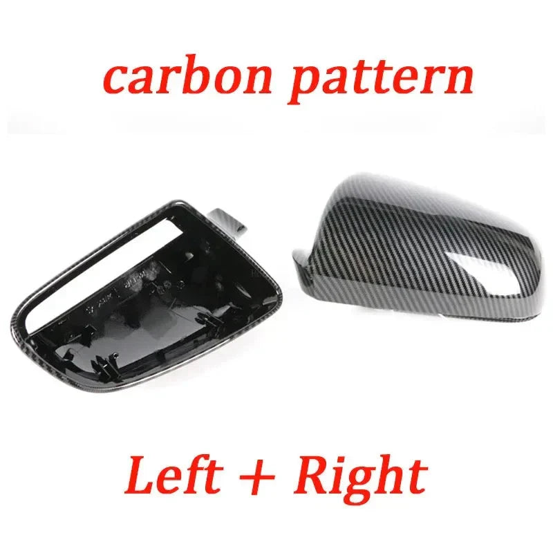 Wing Side Mirror Caps Covers for Audi A4 B7/A6 (2005–2008, 2004–2008)