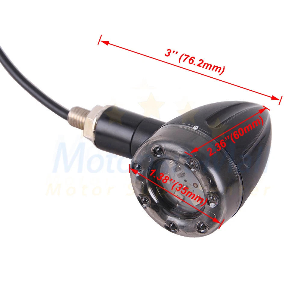 LED Fender Turn Signal Light for Motorcycle Dirt Bike (US)