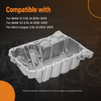Engine Oil Sump for BMW X2 2.0L (2018–2019) and Mini Cooper (2018–2019)
