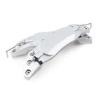 3D Style Car Disc Brake Caliper Covers for Universal Silver (M)