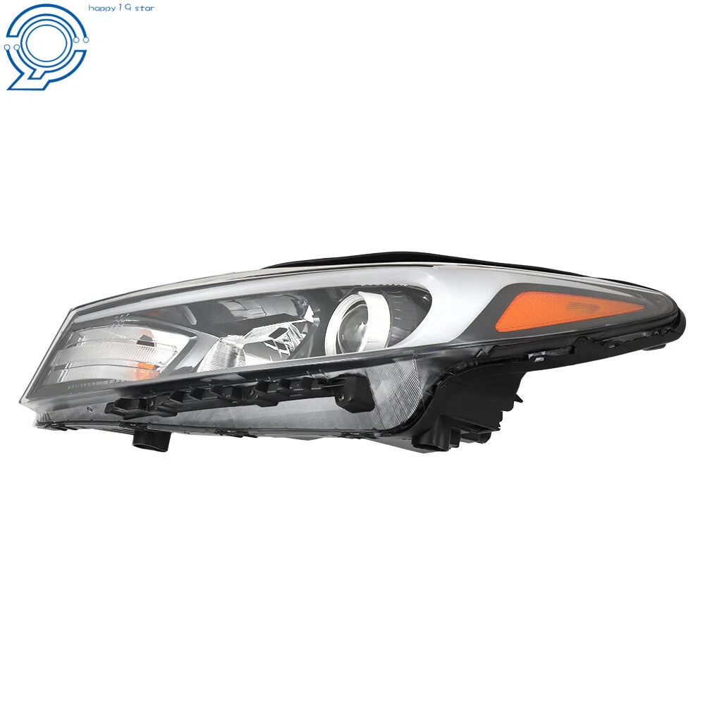 Halogen Headlights for Kia Forte Sedan (2017-2018) Left Driver Side