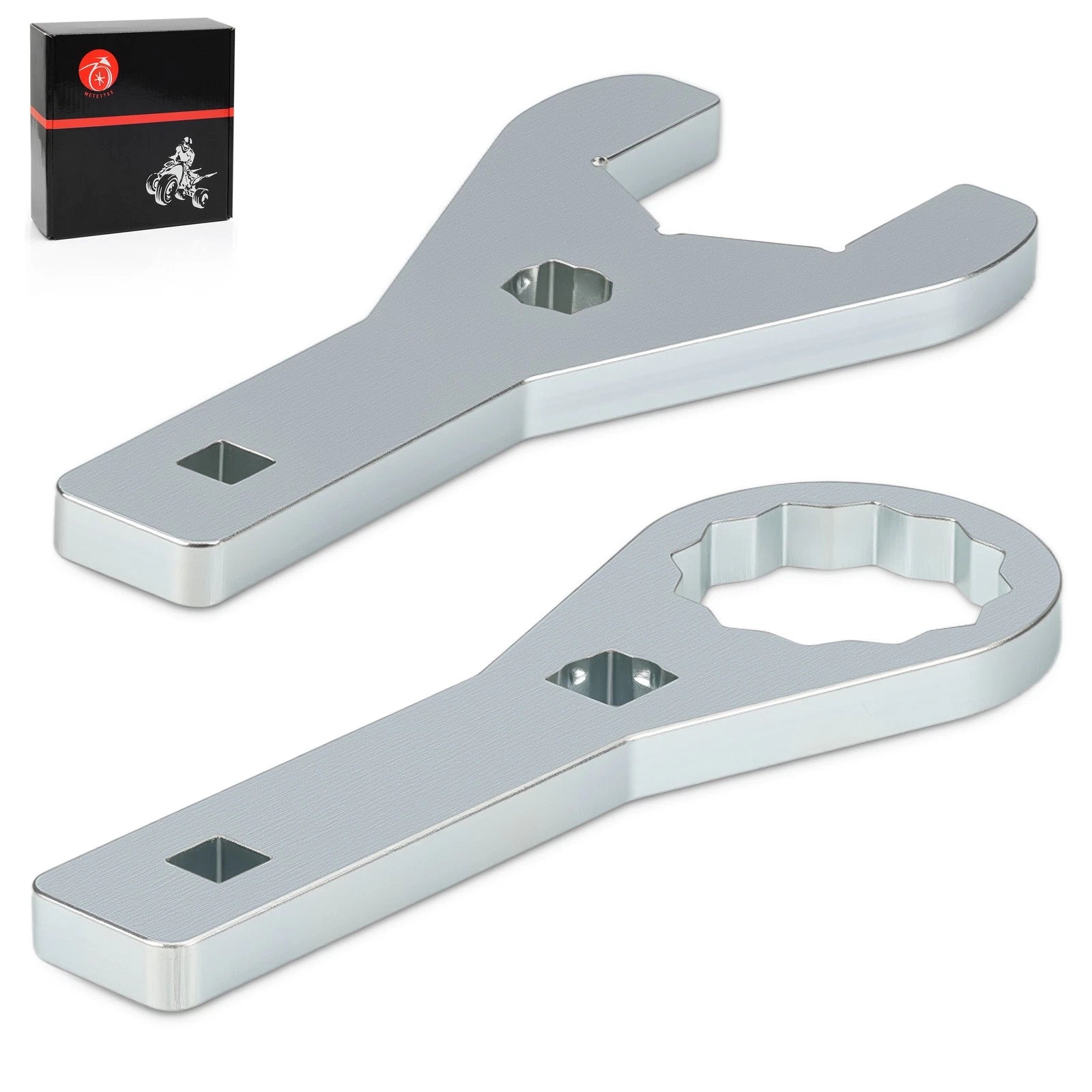 Set of 2 Rear Axle Nut Wrench Tools 41mm for Honda FourTrax (200–300)