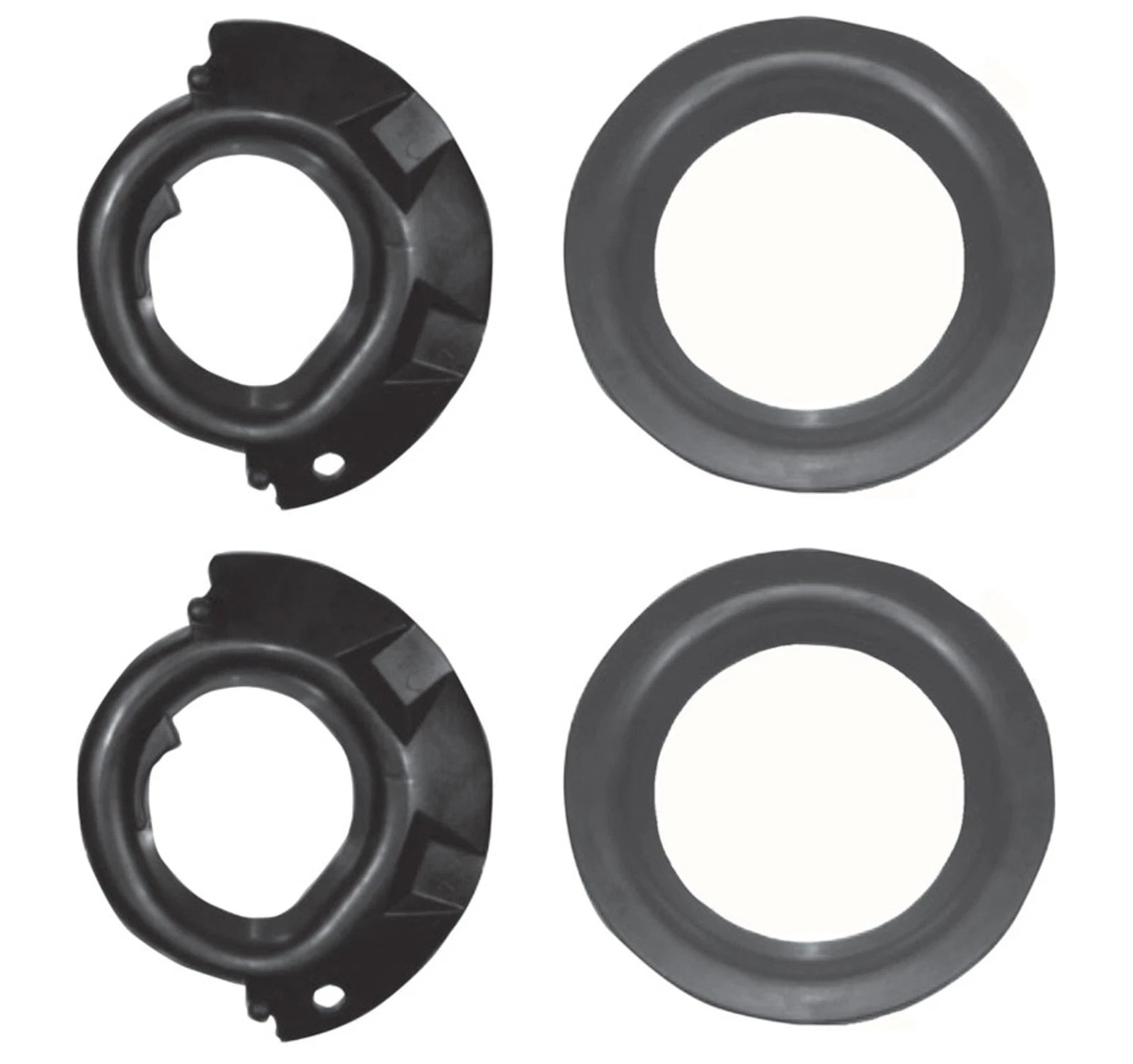 Front Upper & Lower Coil Spring Insulators Kit for Chevy Impala Venture (2000–2005)