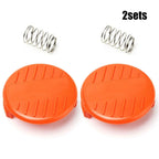2X Hassle Spool Replacement Cover for Black and Decker Trimmers