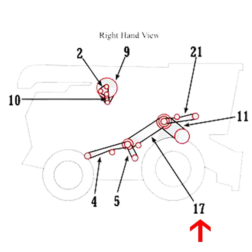Separator Belt for John Deere Combine (AMZ34405, Z34405)