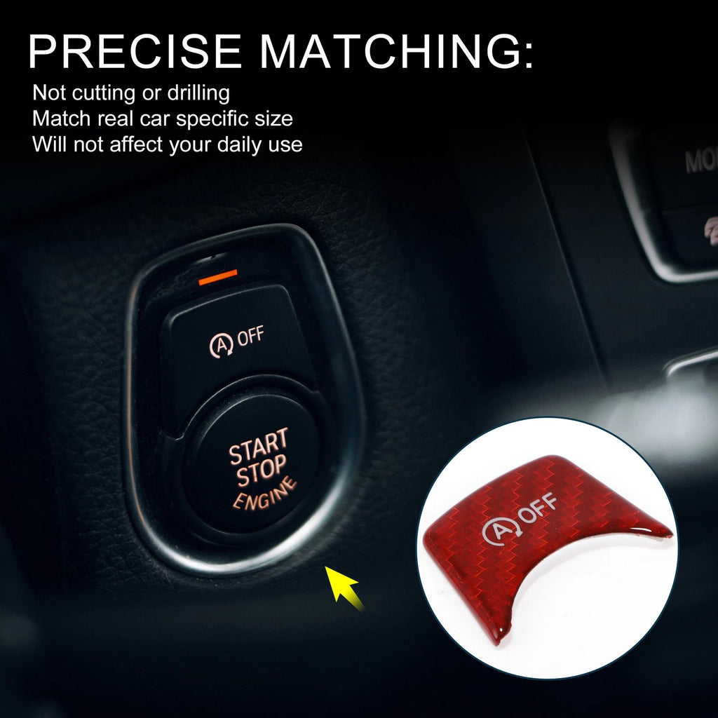 Start Stop Button Cover Sticker for BMW 3 4 Series G20 F30 F31 F32 (2019–2023)